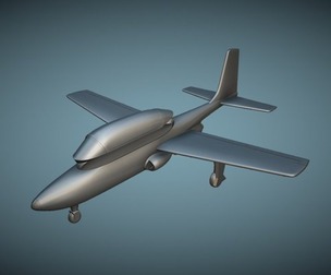 Temco TT-1 Pinto - 3D Printable Model