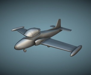 BAC Jet Provost T5A - 3D Printable Model