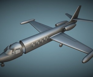 IAI Westwind - 3D Printable Model