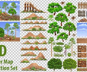 2D SCROLLER MAP CONSTRUCTION SET