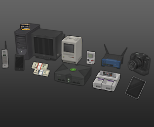 Low-Poly Gadget Pack