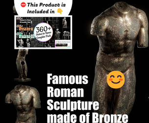 Roman Statues Bronze Collection - Free Sample