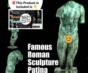 Roman Statues Patina Collection - Free Sample