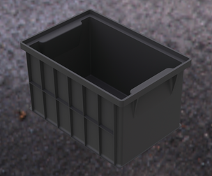 Stackable Storage Bin Capacity 2 Litres