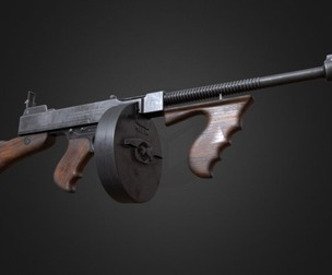 Thompson Submachine Gun PBR