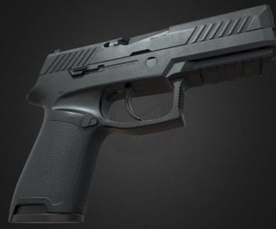 SIG Sauer P320 Modular Semi-Automatic Pistol PBR