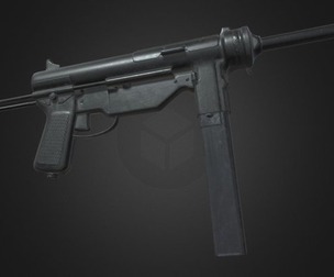 M3 Submachine Gun PBR