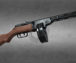 PPSh-41 Submachine Gun