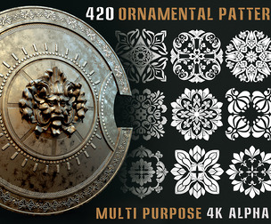 420 Ornamental Alpha Pattern-Vol.11