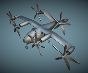 Joby Aviation S4 - 3D Printable Model