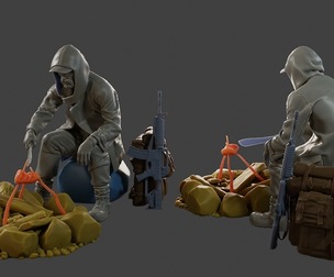 Post-Apocalyptic Male PAM2 003