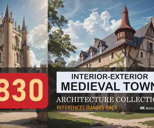 50% Off Ancient Greek+Medieval town environment