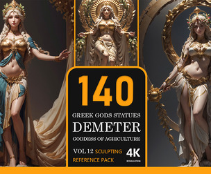 (Demeter)-(goddess of agriculture)