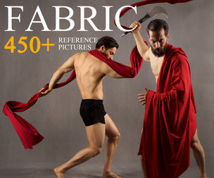 450+ Male With Fabric Poses Reference Picture