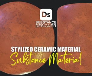 Stylized Ceramic Material 01