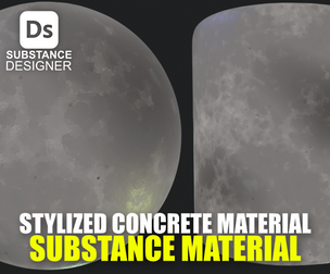 Stylized Concrete Material 01
