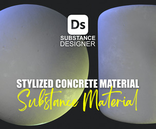 Stylized Concrete Material 02