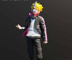BORUTO USUMAKI - BORUTO 3D PRINTING MODEL STL