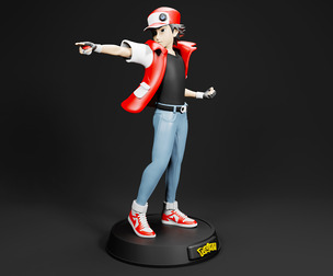 RED - POKEMON 3D PRINTING MODEL STL