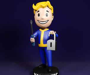 BOBBLEHEAD PACK - FALLOUT 3D PRINTING MODEL STL