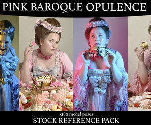 Pink Baroque - Stock Model Reference Pack