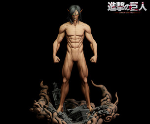 TITAN EREN - SHINGEKI NO KYOJIN - 3D PRINTING