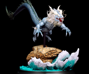 DRAGON CHINESE - SEA DRAGON 3D PRINTABLE