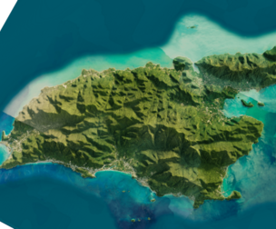 Ko Chang island full 3d model terrain