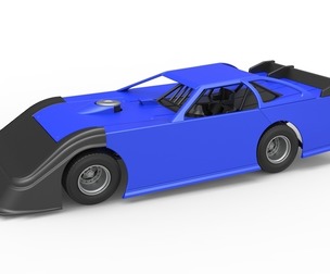 Super Dirt Late model Scale 1:25