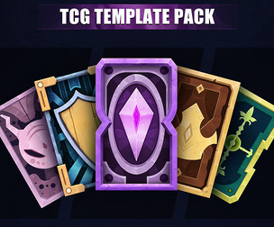 TCG Cards Design Pack 01