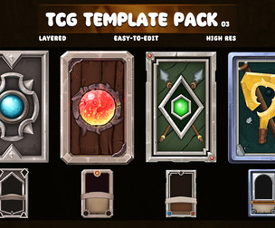 TCG Cards Design Pack 03