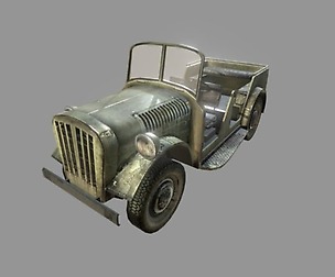 German WWII Military Car