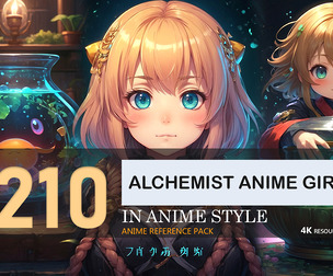 alchemist anime girl-4K