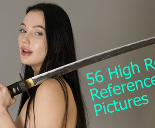 PR0008 - Woman with a sword