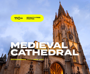 EP47 / Medieval Cathedral — photo reference pack
