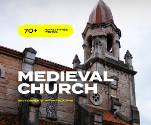 EP48 / Medieval Church II — photo reference pack