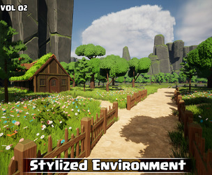 Stylized Environment Game Ready VOL02