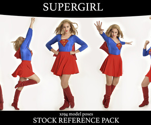 Supergirl - Stock Model Reference Pack
