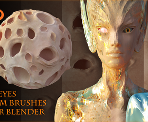 Eyes VDM Brushes for Blender