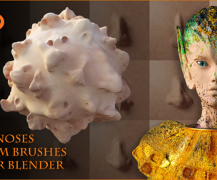 Nose VDM Brushes for Blender