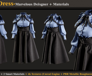 Lolita Dress-Models+Materials