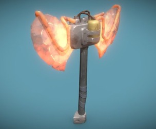 Axe Post-Apocalyptic style