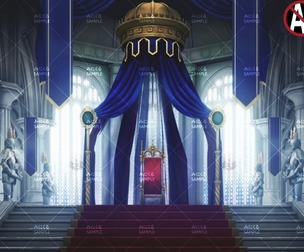 [2D Background] Throne_daytime - "Fantasy06"