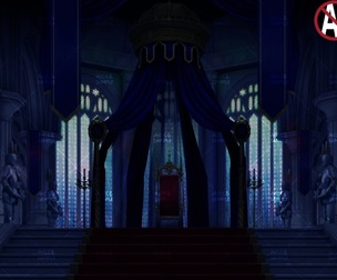[2D Background] Throne_night2 - "Fantasy06"
