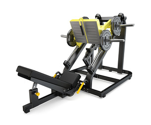 Technogym Plate Loaded Liner Leg Press