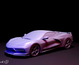 CHEVROLET CORVETTE - 3D PRINTABLE