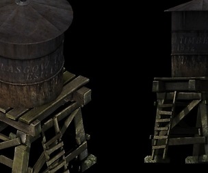 Old Rusty Water Tower