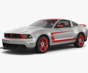 Ford Mustang Boss 302 Laguna Seca 2012