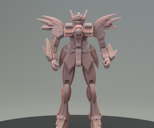 Gundam Wings - Print Model
