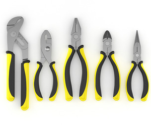 5 Pliers Set